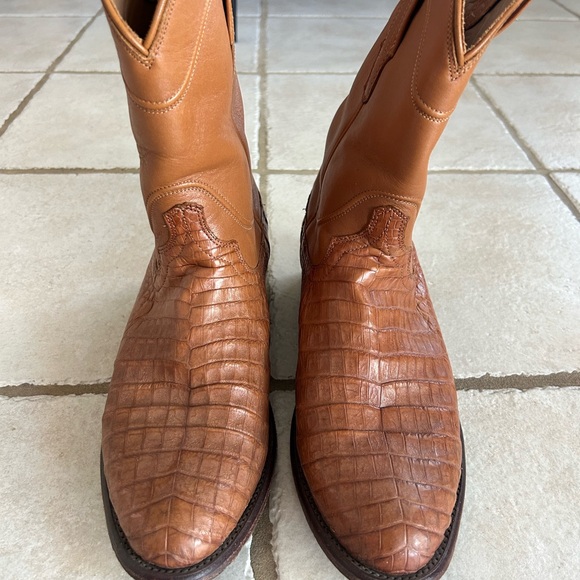 Tecovas Other - Tecovas Men's Tan Caiman Western Boots